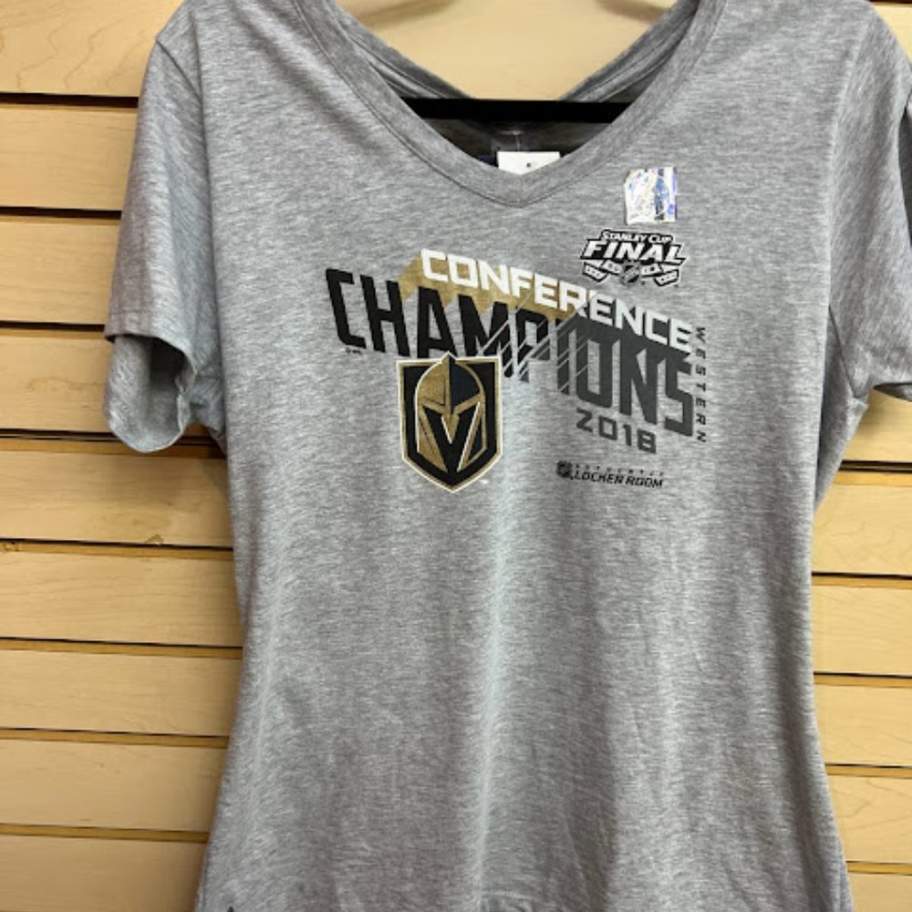 Grey Vegas Golden Knights T-Shirt